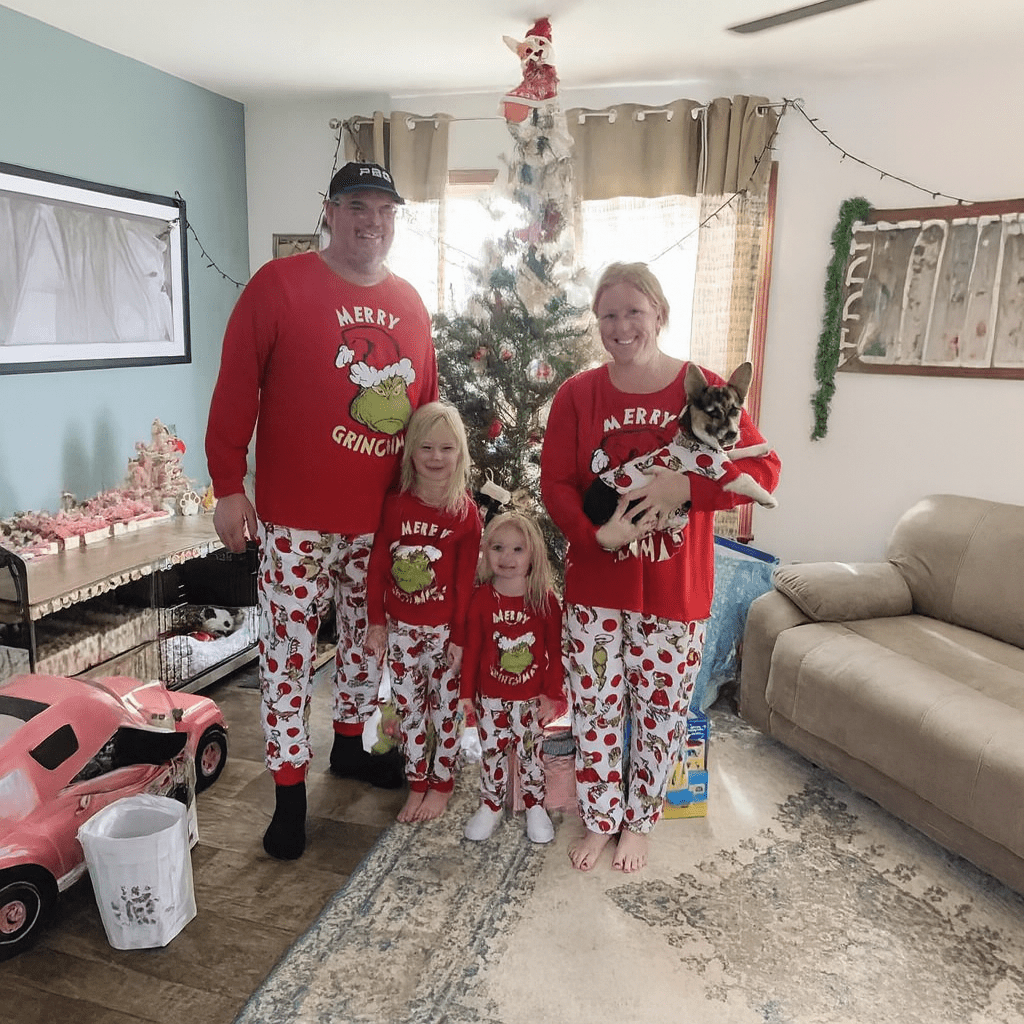 MildlyMama - Grinchmas Family Christmas Pajama Set – Cozy Matching Holiday Sleepwear for Kids, Couples & Adults pajamas