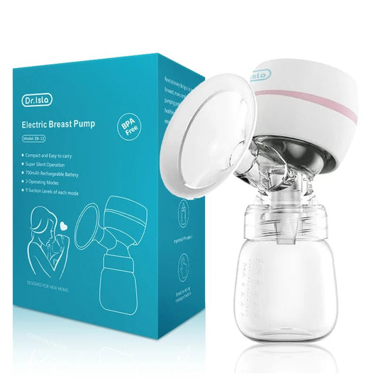 MildlyMama - Hands - Free Wearable Breast Pump – Silent, Comfortable, USB Rechargeable, 180ml Capacity, Adjustable Suction Levels, BPA - Free Silicone Breast Pumps