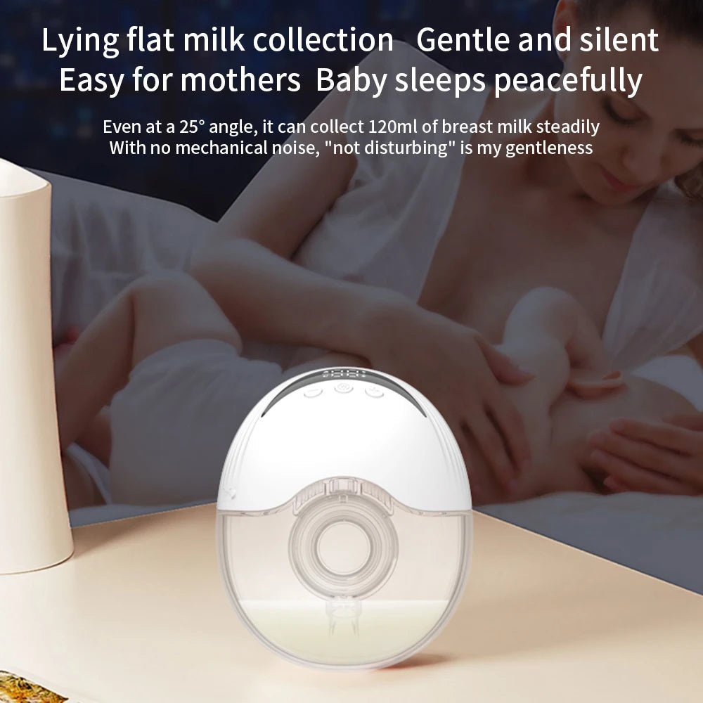 MildlyMama - Hands - Free Wearable Breast Pump – Silent, Cordless Electric Pump with Adjustable Suction and Comfortable Design Breast Pumps