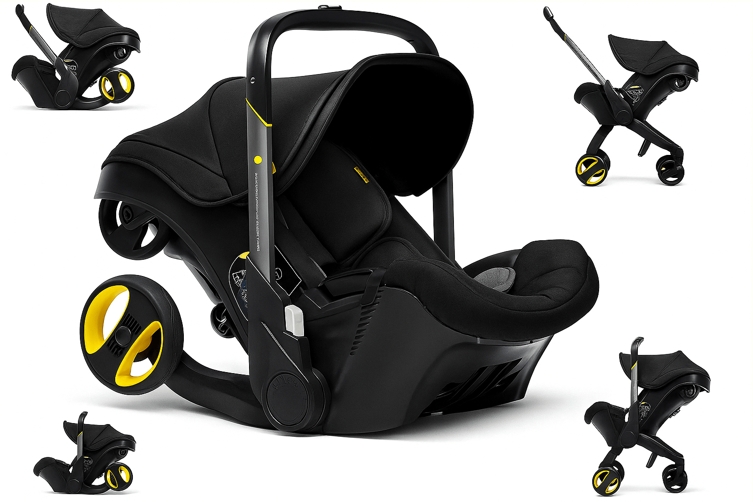 MildlyMama - Lightweight Baby Travel System with Stroller and Car Seat for Newborns – Easy Folding, Adjustable Canopy, Safety Harness Baby Strollers & Car Seats