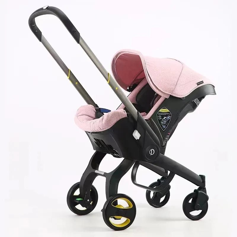 MildlyMama - Lightweight Baby Travel System with Stroller and Car Seat for Newborns – Easy Folding, Adjustable Canopy, Safety Harness Baby Strollers & Car Seats