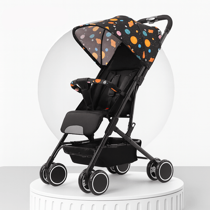 MildlyMama - Lightweight Foldable Baby Stroller for Air Travel with Sitting and Lying Functionality – Durable Carbon Steel Frame Baby Strollers