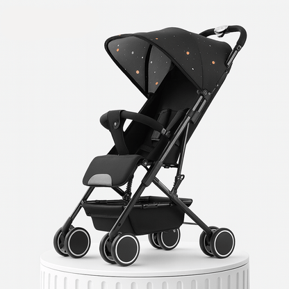 MildlyMama - Lightweight Foldable Baby Stroller for Air Travel with Sitting and Lying Functionality – Durable Carbon Steel Frame Baby Strollers