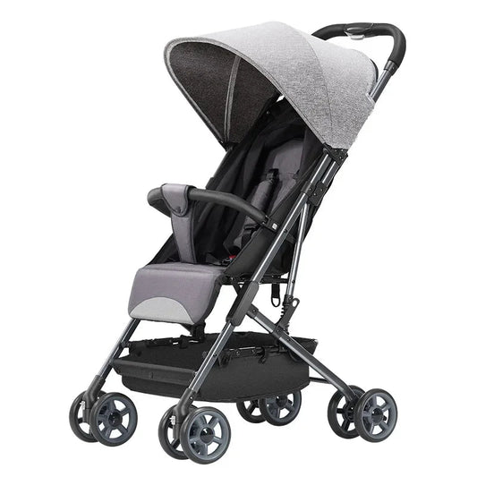 MildlyMama - Lightweight Foldable Baby Stroller for Air Travel with Sitting and Lying Functionality – Durable Carbon Steel Frame Baby Strollers