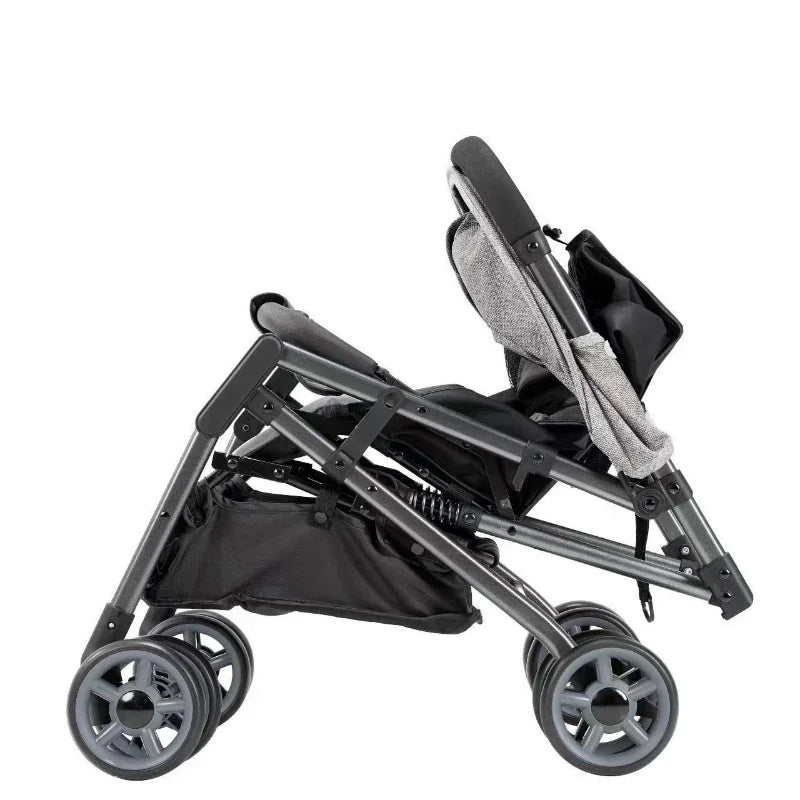 MildlyMama - Lightweight Foldable Baby Stroller for Air Travel with Sitting and Lying Functionality – Durable Carbon Steel Frame Baby Strollers