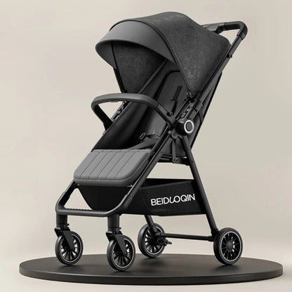 MildlyMama - Lightweight Foldable Baby Stroller with High View, Adjustable Recline, Shock Absorption, Compact Design for Infants and Toddlers Baby Strollers