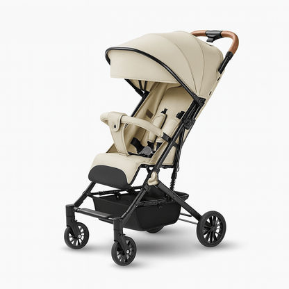 MildlyMama - Lightweight Portable Baby Stroller with Four - Wheel Stability – Versatile for Sitting or Lying Down, Easy to Fold and Store Baby Strollers