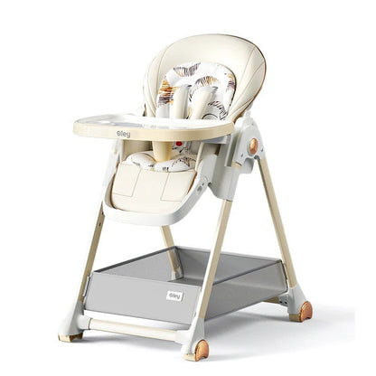MildlyMama - Premium Adjustable Baby High Chair with Tray - Easy Feeding Solution Baby & Toddler Furniture