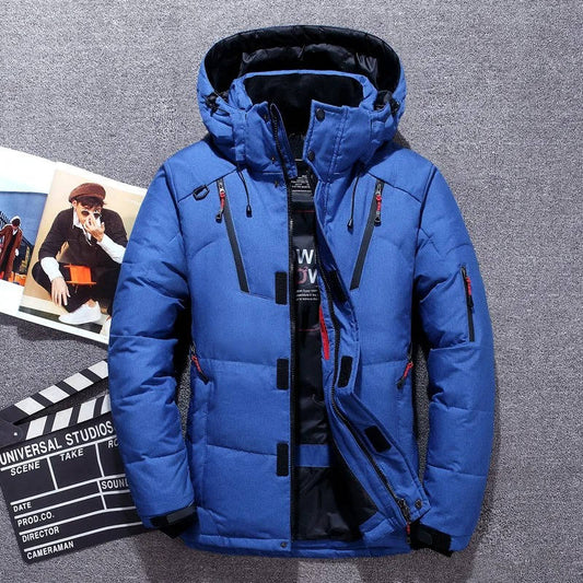 MildlyMama - Men's Insulated Winter Parka - Waterproof, Windproof Jacket For Extreme Cold Weather