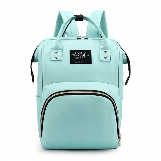 MildlyMama - Multifunctional Waterproof Diaper Bag Backpack for Baby Essentials – Large Capacity Green Travel Bag Diaper Bags