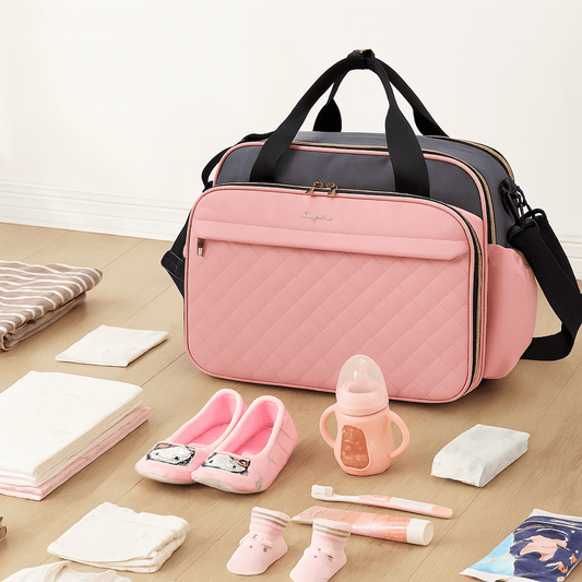MildlyMama - Premium Diaper Bag Backpack with Insulated Pockets, Adjustable Straps, and Stroller Straps – Stylish Baby Backpack for Parents Diaper Bags & Backpacks