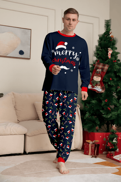 MildlyMama - SantaSnug Family Matching Christmas Pajama Set – Cute Santa Print Holiday Sleepwear for Kids, Couples & Adults pajamas