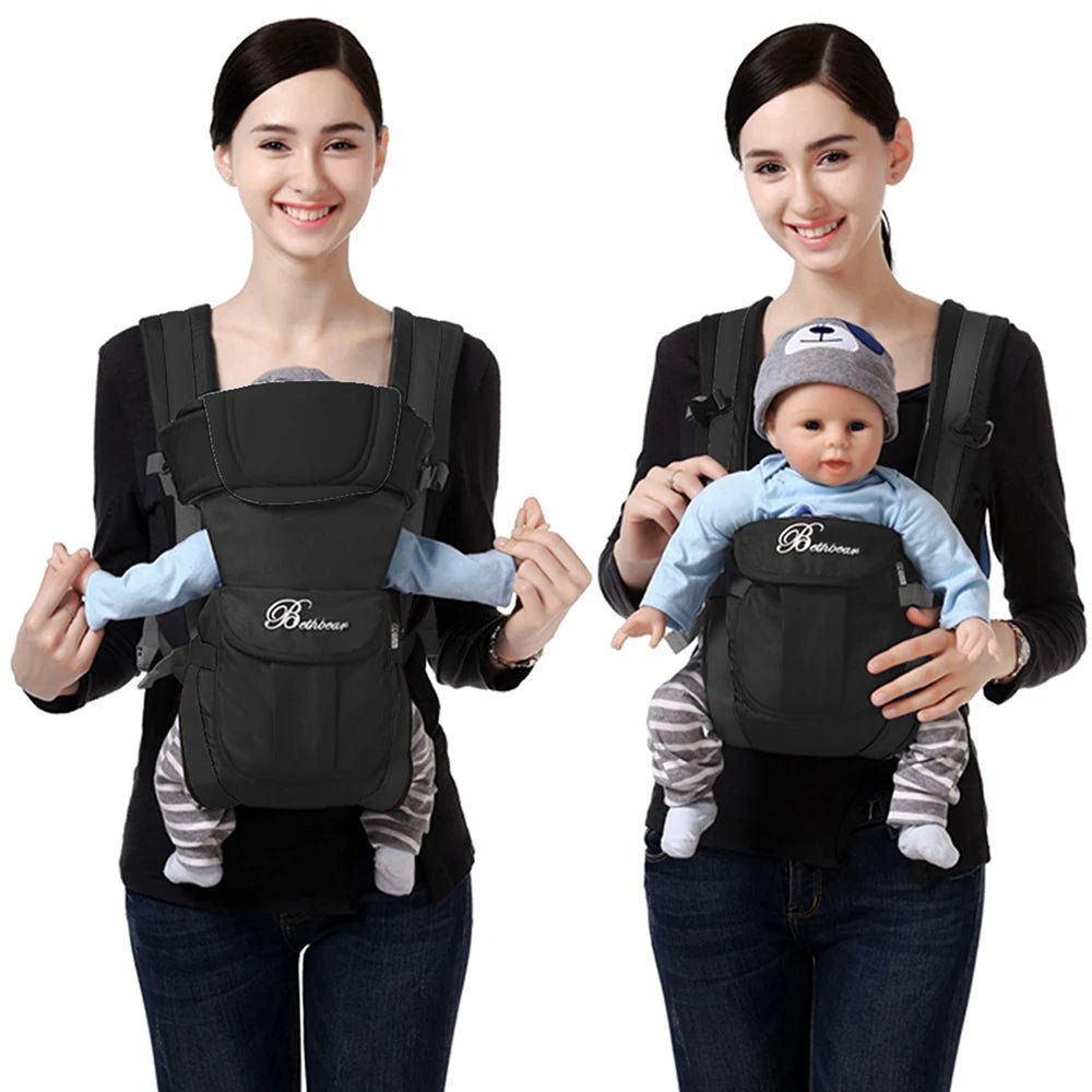 MildlyMama - Soft and Supportive Baby Carrier Wrap for Newborns to Toddlers – Ergonomic Design for Hands - Free Comfort and Bonding Baby Carriers