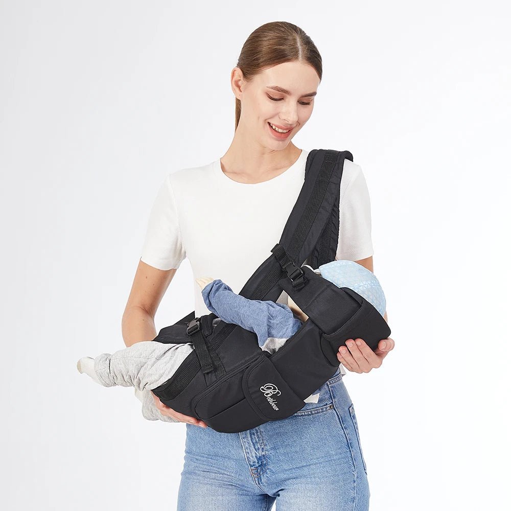 MildlyMama - Soft and Supportive Baby Carrier Wrap for Newborns to Toddlers – Ergonomic Design for Hands - Free Comfort and Bonding Baby Carriers