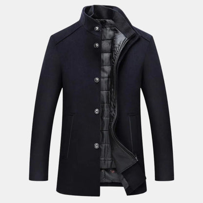 MildlyMama - The Vienna Wool Coat – Men’s Classic Winter Overcoat