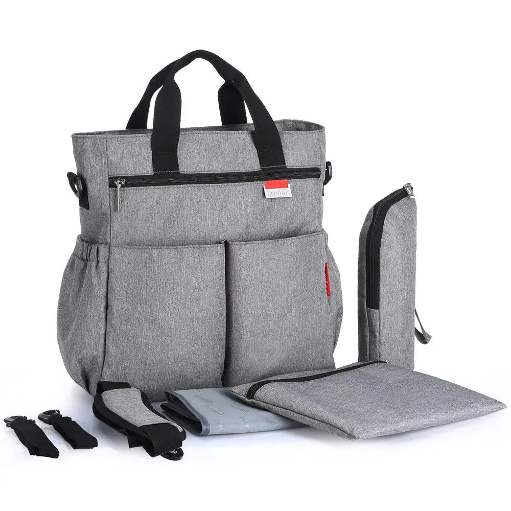 MildlyMama - Waterproof Diaper Backpack for Parents – Spacious Baby Bag with Insulated Pockets and Stroller Straps Diaper Bags