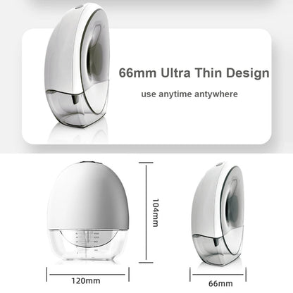 MildlyMama - Wearable Electric Breast Pump, Hands - Free, Compact Design with Adjustable Suction and Whisper - Quiet Technology Breast Pumps