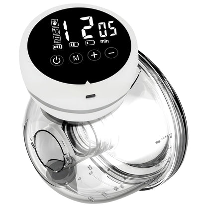 MildlyMama - Wearable Hands - Free Breast Pump with Adjustable Suction, Quiet Operation, and BPA - Free Silicone – Portable Milk Expressing Solution Breast Pumps